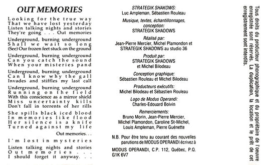 Strategik Shadows - Nights and Stories